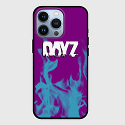 Чехол для iPhone 13 Pro Dayz неоновый огонь, цвет: 3D-черный