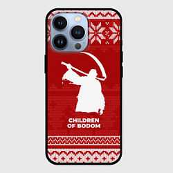Чехол для iPhone 13 Pro Новогодний Children of Bodom, цвет: 3D-черный