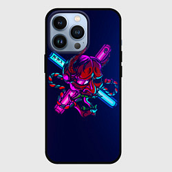 Чехол для iPhone 13 Pro Демон они неоновый, цвет: 3D-черный