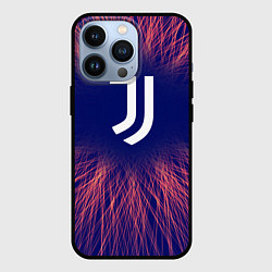 Чехол для iPhone 13 Pro Juventus red energy, цвет: 3D-черный