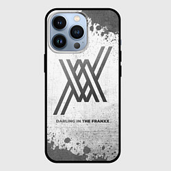 Чехол для iPhone 13 Pro Darling in the FranXX - white gradient, цвет: 3D-черный