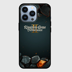 Чехол iPhone 13 Pro Kingdom Come Deliverance 2 каменная текстура