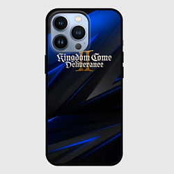 Чехол для iPhone 13 Pro Kingdom Come Deliverance 2 black blue, цвет: 3D-черный