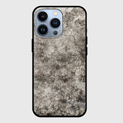 Чехол для iPhone 13 Pro Абстракция - grey dirty grunge, цвет: 3D-черный