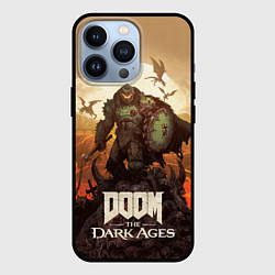 Чехол для iPhone 13 Pro Палач рока Doom the dark ages, цвет: 3D-черный