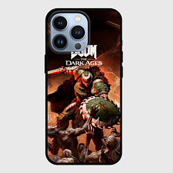 Чехол для iPhone 13 Pro Doom slayer Doom the dark ages, цвет: 3D-черный