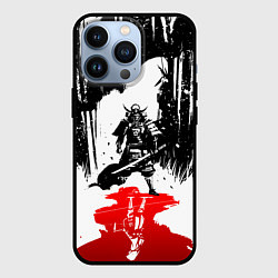 Чехол для iPhone 13 Pro Assassins creed shadows - два ассасина, цвет: 3D-черный