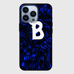 Чехол для iPhone 13 Pro Beastars blue energy, цвет: 3D-черный