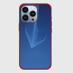 Чехол для iPhone 13 Pro Холодное сердце, цвет: 3D-красный