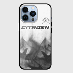 Чехол для iPhone 13 Pro Citroen - white gradient посередине, цвет: 3D-черный
