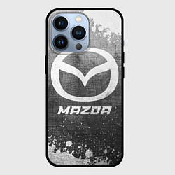 Чехол для iPhone 13 Pro Mazda - grey gradient, цвет: 3D-черный