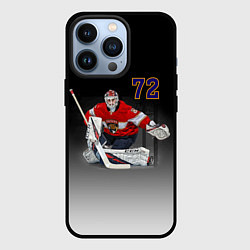 Чехол для iPhone 13 Pro Sergey Bobrovsky is goalkeeper of the Florida Pant, цвет: 3D-черный