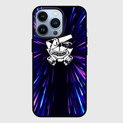 Чехол для iPhone 13 Pro Tokyo Ghoul neon energy, цвет: 3D-черный