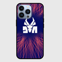 Чехол для iPhone 13 Pro Die Antwoord red energy, цвет: 3D-черный