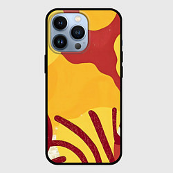 Чехол для iPhone 13 Pro Жаркий африканский паттерн, цвет: 3D-черный