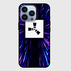 Чехол для iPhone 13 Pro Rust neon energy, цвет: 3D-черный