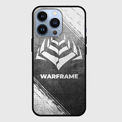 Чехол для iPhone 13 Pro Warframe - grey gradient, цвет: 3D-черный