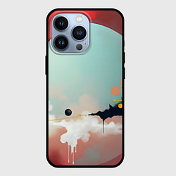 Чехол для iPhone 13 Pro Сюрреалистичная абстракция, цвет: 3D-черный