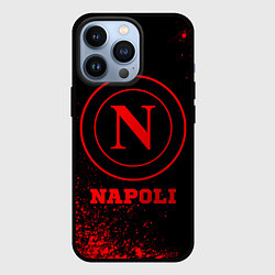 Чехол для iPhone 13 Pro Napoli - red gradient, цвет: 3D-черный