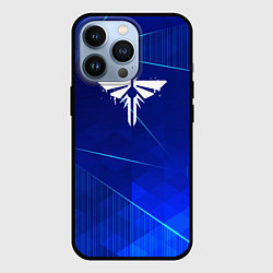 Чехол для iPhone 13 Pro The Last Of Us blue poly, цвет: 3D-черный