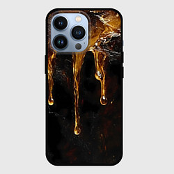 Чехол iPhone 13 Pro Стекающий мед - текстура
