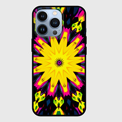 Чехол для iPhone 13 Pro Звездный калейдоскоп, цвет: 3D-черный
