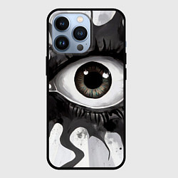 Чехол для iPhone 13 Pro Глаз и щупальца - психоделика, цвет: 3D-черный
