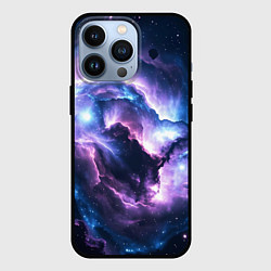 Чехол для iPhone 13 Pro Фиолетовая туманность, цвет: 3D-черный