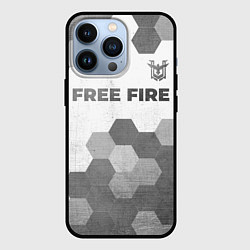 Чехол iPhone 13 Pro Free Fire - white gradient посередине