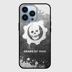 Чехол iPhone 13 Pro Gears of War - grey gradient