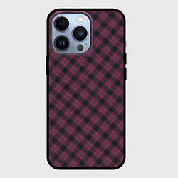 Чехол для iPhone 13 Pro Tartan, цвет: 3D-черный