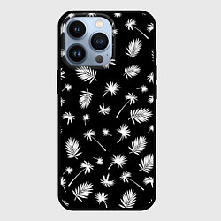 Чехол для iPhone 13 Pro Текстура черной гавайской рубашки, цвет: 3D-черный