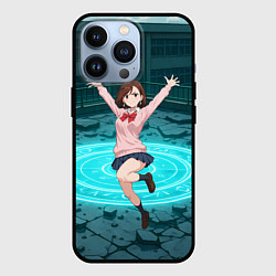 Чехол для iPhone 13 Pro Радостная Сиратори Айра в прыжке, цвет: 3D-черный