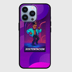 Чехол iPhone 13 Pro XXXTentacion танцует в стиле 80х