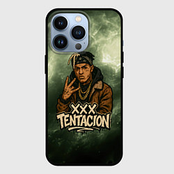 Чехол для iPhone 13 Pro XXXTentacion anime, цвет: 3D-черный