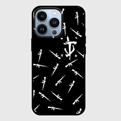 Чехол для iPhone 13 Pro Doom army, цвет: 3D-черный