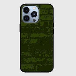 Чехол для iPhone 13 Pro Кирпичная стена, цвет: 3D-черный