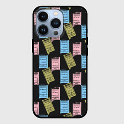 Чехол для iPhone 13 Pro Советские билеты транспорта, цвет: 3D-черный