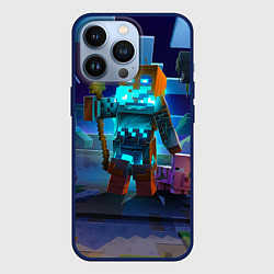 Чехол iPhone 13 Pro Майнкрафт - шаман