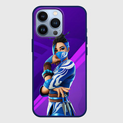Чехол iPhone 13 Pro Fortnite Blue Jade