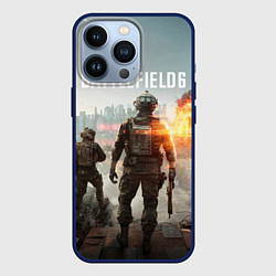Чехол для iPhone 13 Pro Битва за Бруклин из Battlefield 6, цвет: 3D-тёмно-синий