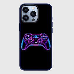 Чехол для iPhone 13 Pro Gamepad, цвет: 3D-тёмно-синий