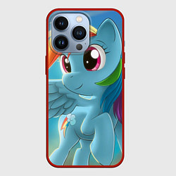 Чехол для iPhone 13 Pro My littlle pony, цвет: 3D-красный