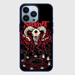 Чехол для iPhone 13 Pro Slipknot, цвет: 3D-тёмно-синий
