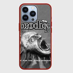 Чехол для iPhone 13 Pro The Prodigy: Madness, цвет: 3D-красный