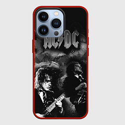 Чехол для iPhone 13 Pro AC/DC, цвет: 3D-красный