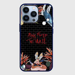 Чехол для iPhone 13 Pro Pink Floyd: The Wall, цвет: 3D-тёмно-синий