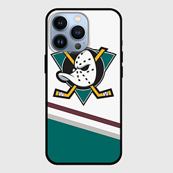Чехол для iPhone 13 Pro Anaheim Ducks Selanne, цвет: 3D-черный