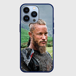 Чехол для iPhone 13 Pro Рагнар Лодброк, цвет: 3D-тёмно-синий