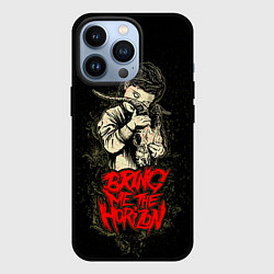 Чехол для iPhone 13 Pro Bring Me The Horizon, цвет: 3D-черный